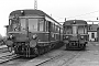 WUMAG 8471 3a/40 - DB "VT 45 502a"
__.05.1967
Bielefeld, Bahnbetriebswerk [D]
Richard Schulz (Archiv Christoph und Burkhard Beyer)