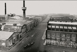 Historische Ansicht der Waggonfabrik Uerdingen